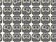 Cotton+Steel Sweet Floral Scent - Nosey Owl - Smoke Metallic Cotton+Steel Sweet Floral Scent - Nosey Owl - Smoke Metallic