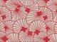Wachstuch Shell Flower red Wachstuch Shell Flower red