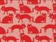 Honobono Cats red Honobono Cats red