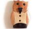 Holzknopf Eule Holzknopf Eule