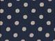 Punkte blau Leinen Punkte blau Leinen