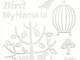 Schablone Bird Schablone Bird