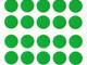 Aufkleber Punkte grün 80pcs Aufkleber Punkte grün 80pcs