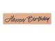 Stempel Happy Birthday groß