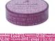 Washi Tape Font Layers Deep Magenta 15mm Washi Tape Font Layers Deep Magenta 15mm
