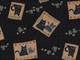 Wachstuch Patch Katzen schwarz Wachstuch Patch Katzen schwarz