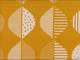 Wachstuch Nordic leaf mustard Wachstuch Nordic leaf mustard