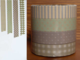 Washi Tape gingham, stripes & dots brown 4er Set 13mm