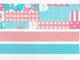 Washi Tape Collage pink 3er Set 25mm+10mm Washi Tape Collage pink 3er Set 25mm+10mm