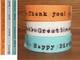 Washi Tape Message white 3er Set 15mm