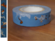 Washi Tape music band blue 15mm