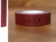 Washi Tape numbers wine 15mm