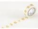mt Masking Tape number / symbol gold 15mm mt Masking Tape number / symbol gold 15mm