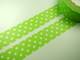 Washi Tape spot lemon green 15mm