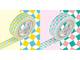 Washi Tape square yellow&pink 2er Set 15mm