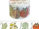 Wide Washi Tape Vegetable 38mm