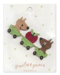 Puti de Pome - Hund & Apfel im Anhänger Puti de Pome - Hund & Apfel im Anhänger