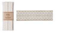 Schrägband lace nature 22mm Schrägband lace nature 22mm