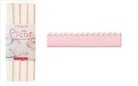 Schrägband Picot rosa (Strick) 11mm Schrägband Picot rosa (Strick) 11mm