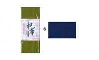 Schrägband uni blau Chirimen 20mm Schrägband uni blau Chirimen 20mm