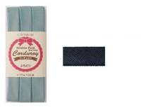 Schrägband uni schwarz (Cord) 15mm Schrägband uni schwarz (Cord) 15mm