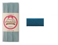 Schrägband uni indigo (Cord) 15mm Schrägband uni indigo (Cord) 15mm