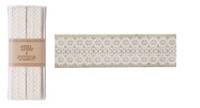 Schrägband lace nature 22mm Schrägband lace nature 22mm