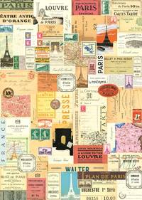 Wrap Sheet - Poster - Paris Ephemera Wrap Sheet - Poster - Paris Ephemera