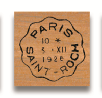 Rubber Stamp Paris Saint-Roch Rubber Stamp Paris Saint-Roch