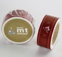 mt Christmas Knit red 20mm mt Christmas Knit red 20mm