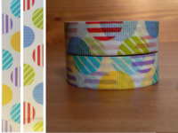 Washi Tape Arch red&purple 2er Set 15mm Washi Tape Arch red&purple 2er Set 15mm