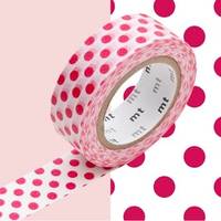 Washi Tape dot red 15mm Washi Tape dot red 15mm