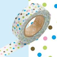 Washi Tape drop blue 15mm Washi Tape drop blue 15mm