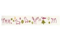 Washi Tape forest wine 18mm Washi Tape forest wine 18mm