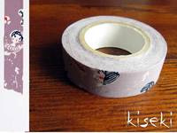 Washi Tape girls asamurasaki 15mm Washi Tape girls asamurasaki 15mm