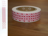 Washi Tape marble red 15mm Washi Tape marble red 15mm