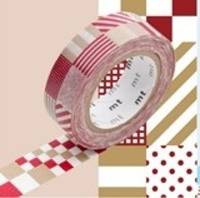 Washi Tape mix red 15mm Washi Tape mix red 15mm