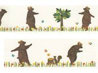Washi Tape mt ex Kasaneru - Bear & Squirrel 30mm Washi Tape mt ex Kasaneru - Bear & Squirrel 30mm