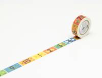 Washi Tape mt Kids number 15mm Washi Tape mt Kids number 15mm