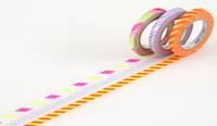 Washi Tape Slim twist 3er Set B 6mm Washi Tape Slim twist 3er Set B 6mm