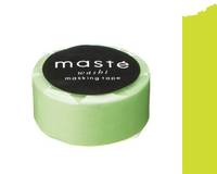 Washi Tape solid neon light green 15mm Washi Tape solid neon light green 15mm