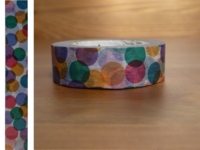 Washi Tape Spot red 15mm Washi Tape Spot red 15mm