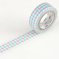 Washi Tape square pink 15mm Washi Tape square pink 15mm