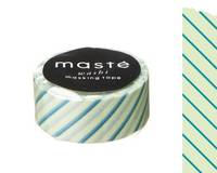 Washi Tape stripes mint 15mm Washi Tape stripes mint 15mm