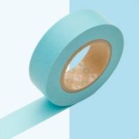 Washi Tape uni pale blue 15mm Washi Tape uni pale blue 15mm