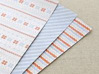 Fabric Sticker Knit 3er Set A4