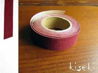 Masking Tape textil Leinen Rouge 15mm