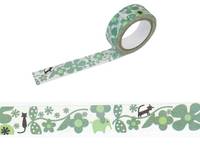 Washi Tape Shinzi Katoh Flower land 15mm Washi Tape Shinzi Katoh Flower land 15mm