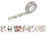 Washi Tape Shinzi Katoh Herb garden 15mm Washi Tape Shinzi Katoh Herb garden 15mm