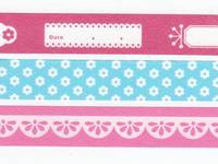 Washi Tape Photo deco fuchsia pink 3er Set 15mm Washi Tape Photo deco fuchsia pink 3er Set 15mm